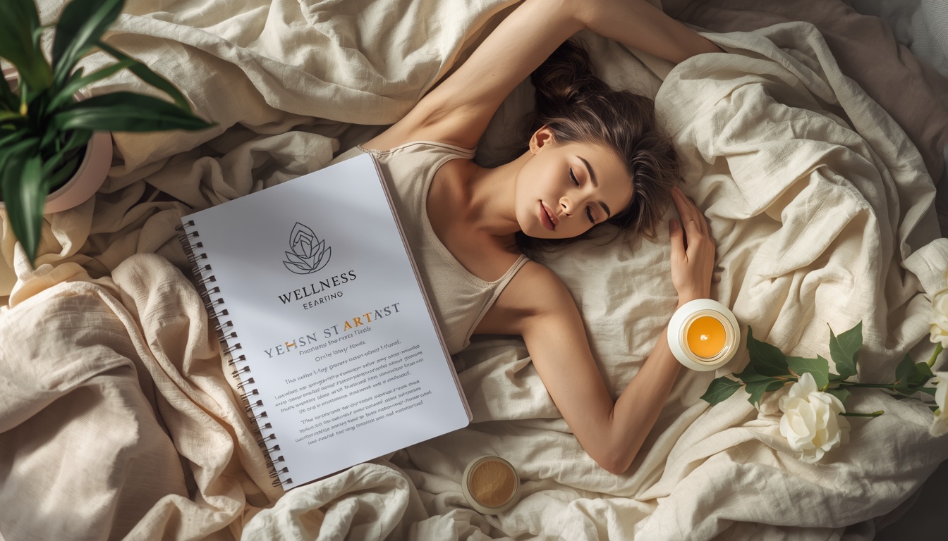 Evening Wellness Starter Kit with journal and relaxation tools